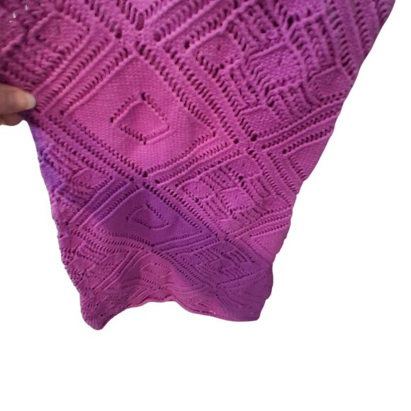 Free People Beach pants womens Small cover up crochet flare bell hem - Picture 3 of 5